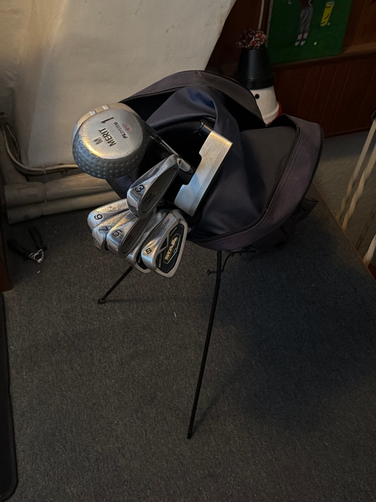 Complete golfset met tas - Ideaal voor beginners, Sport en Fitness, Golf, Ophalen, Gebruikt, Set, Overige merken