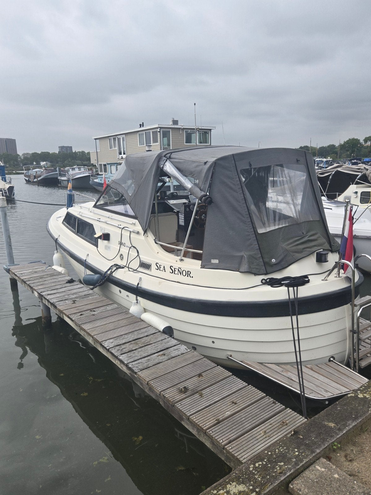 scand 25 Classic Motorboot - Perfect voor vaarplezier!, Gebruikt, Diesel, Walstroom, Kruiser
