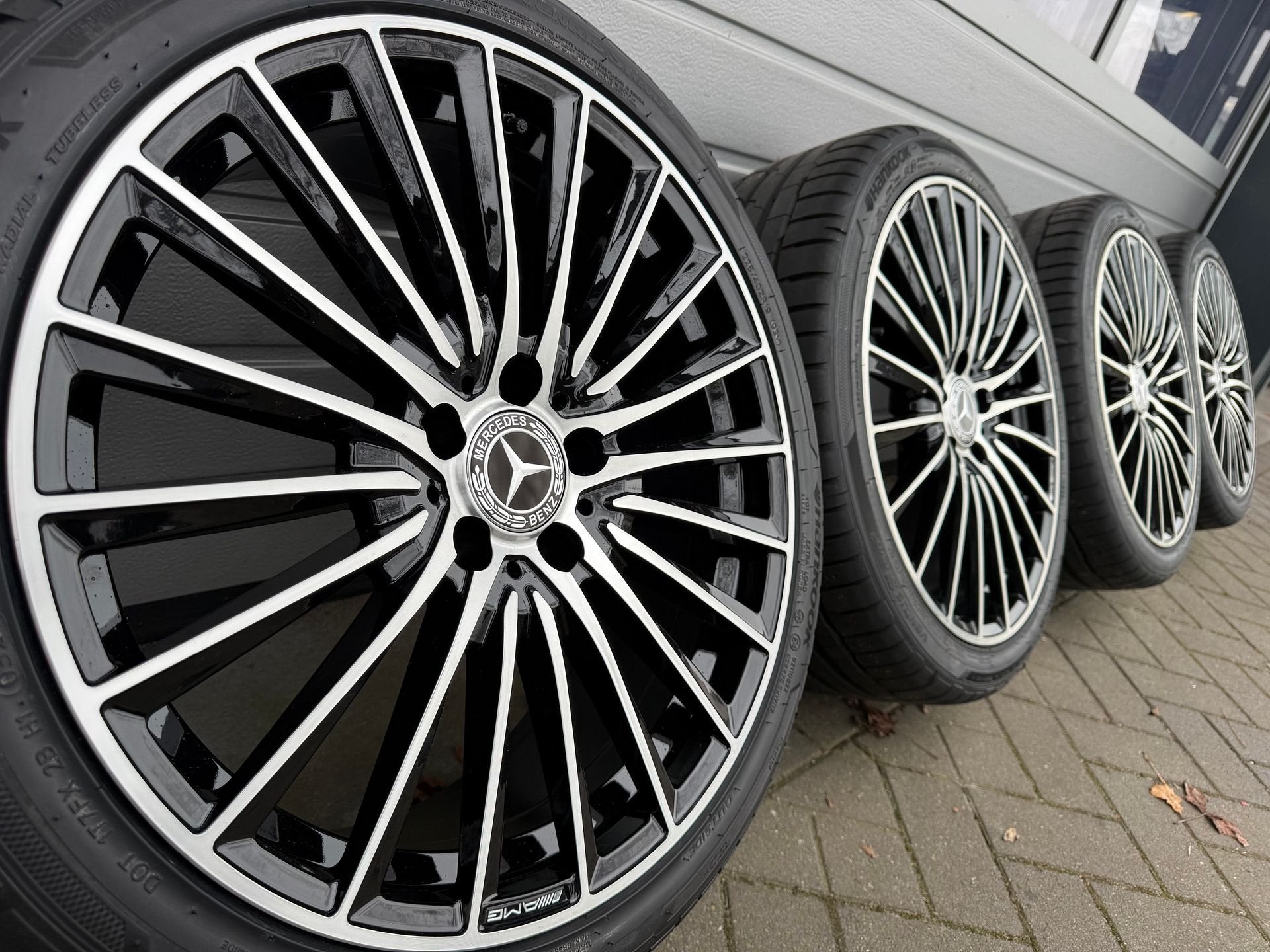 19” Mercedes S206 W206 C300E C350E AMG velgen zomerbanden, Auto-onderdelen, 19 inch, -, -, Banden en Velgen
