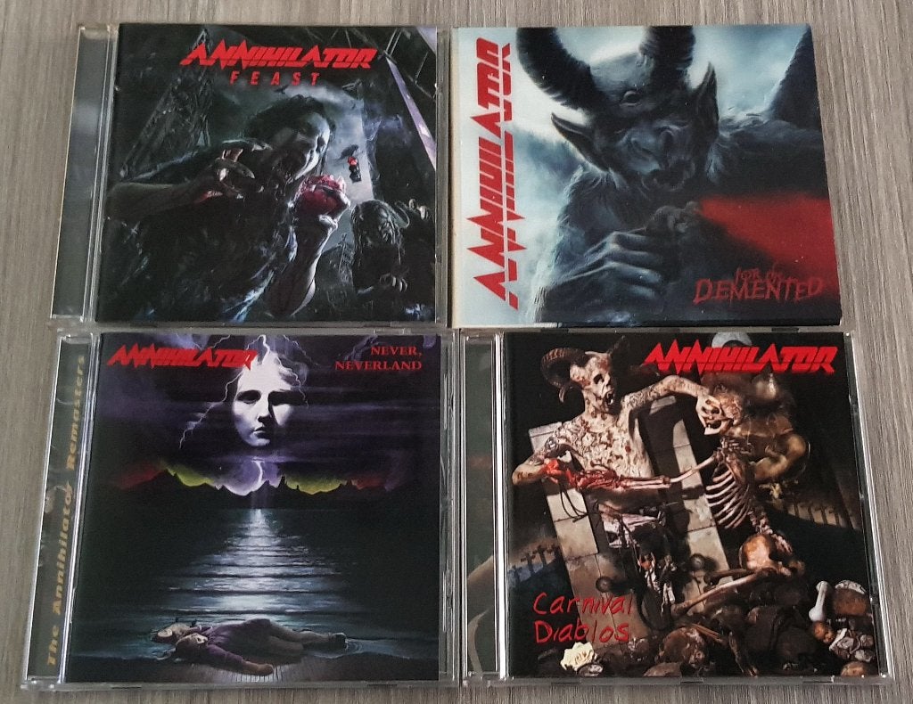 Annihilator 4 Cd's, Ophalen of Verzenden, Zo goed als nieuw
