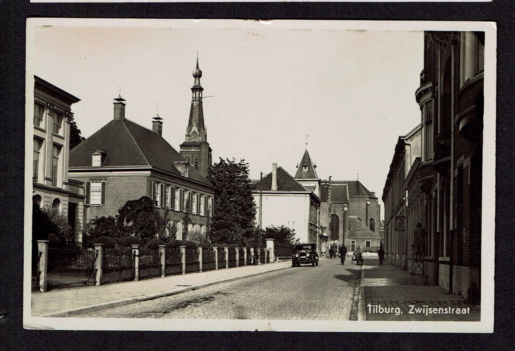 Tilburg, 1941 -Zwijsenstraat, Verzamelen, Ophalen of Verzenden, 1940 tot 1960, Ongelopen, Noord-Brabant