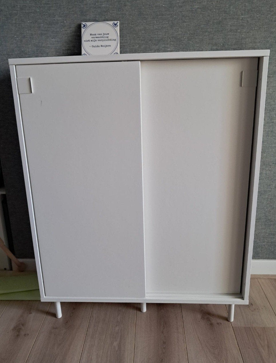 Ikea Mackapar schoenenkast - wit, 80x35x102 cm, Huis en Inrichting, Kasten | Schoenenkasten, Ophalen, Zo goed als nieuw, Modern, Scandinavisch