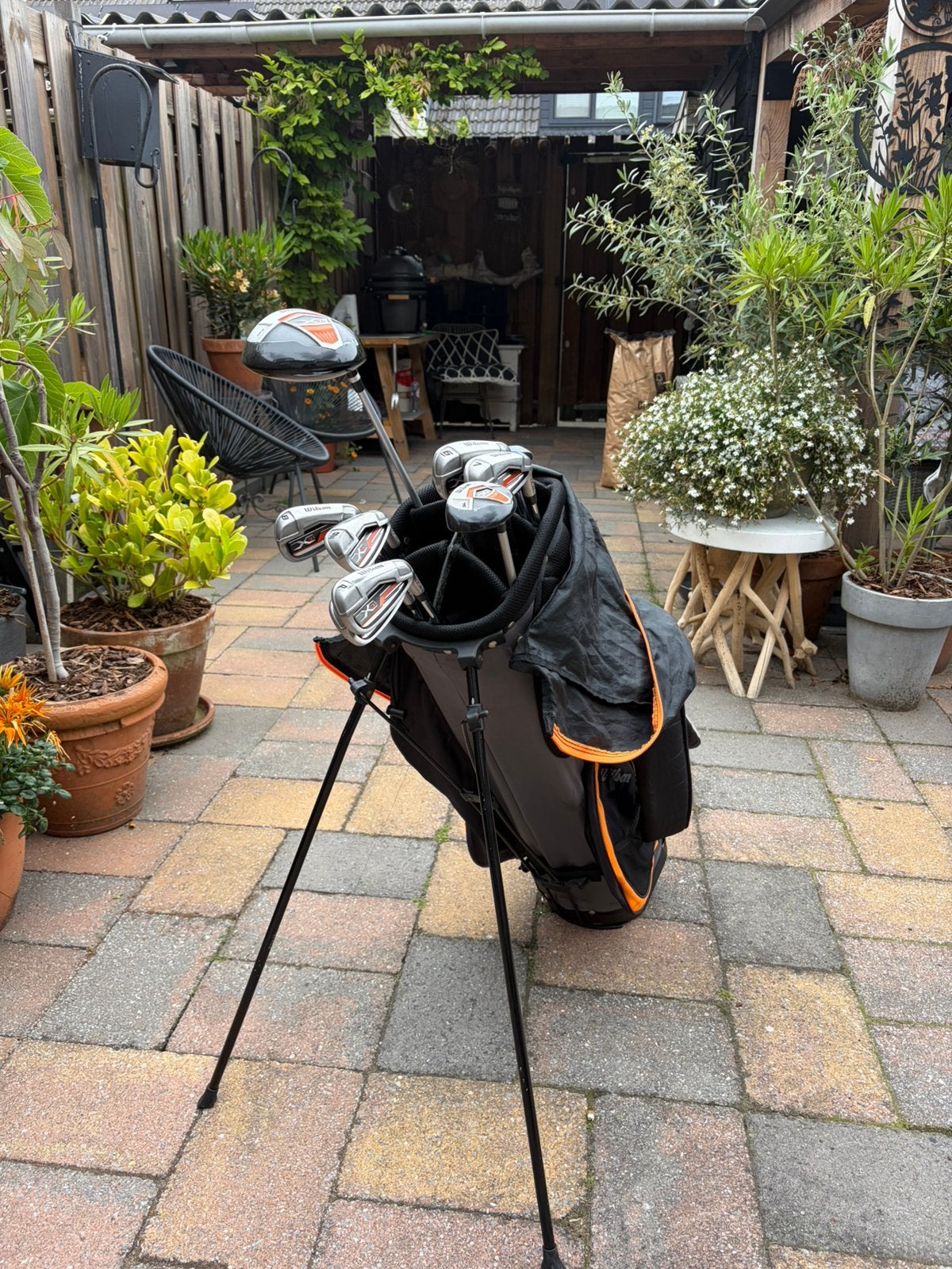 Wilson golf set beginners, Sport en Fitness, Golf, Ophalen of Verzenden, Gebruikt, Set