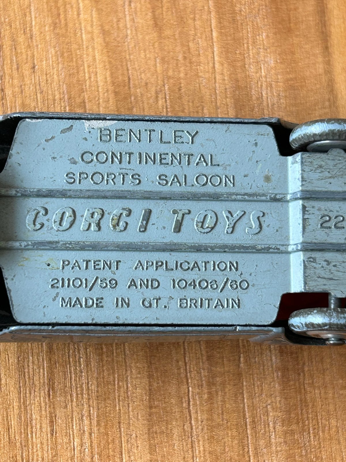 Corgi Toys Bentley Continental Sports Saloon (Gebruikt), Ophalen of Verzenden, Gebruikt, Auto