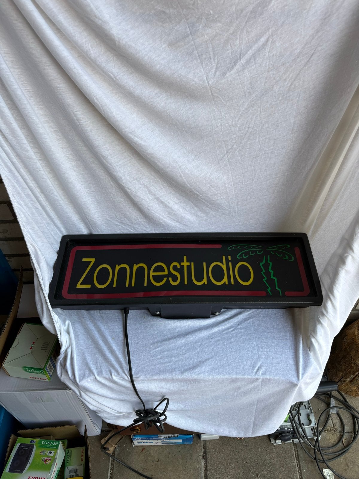 Zonnestudio Lichtbak - Reclamebord met Verlichting, Ophalen of Verzenden, ., ., .