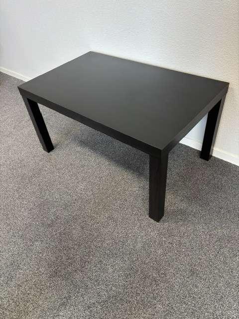 IKEA Lack salontafels 90x55cm zwartbruin, Niet ingevuld, Gebruikt, 50 tot 100 cm, Niet ingevuld