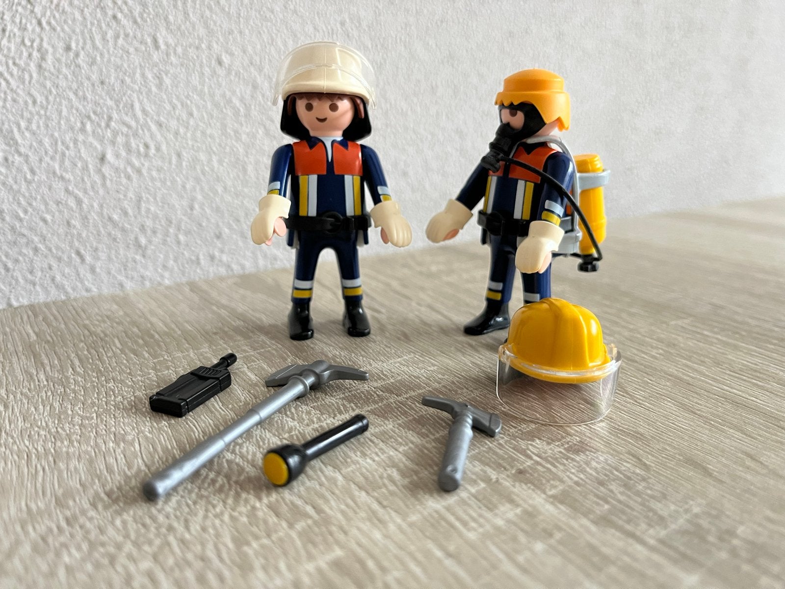 Playmobil Brandweerlieden Set 4914, Complete set, Overige typen, Ophalen of Verzenden, Zo goed als nieuw