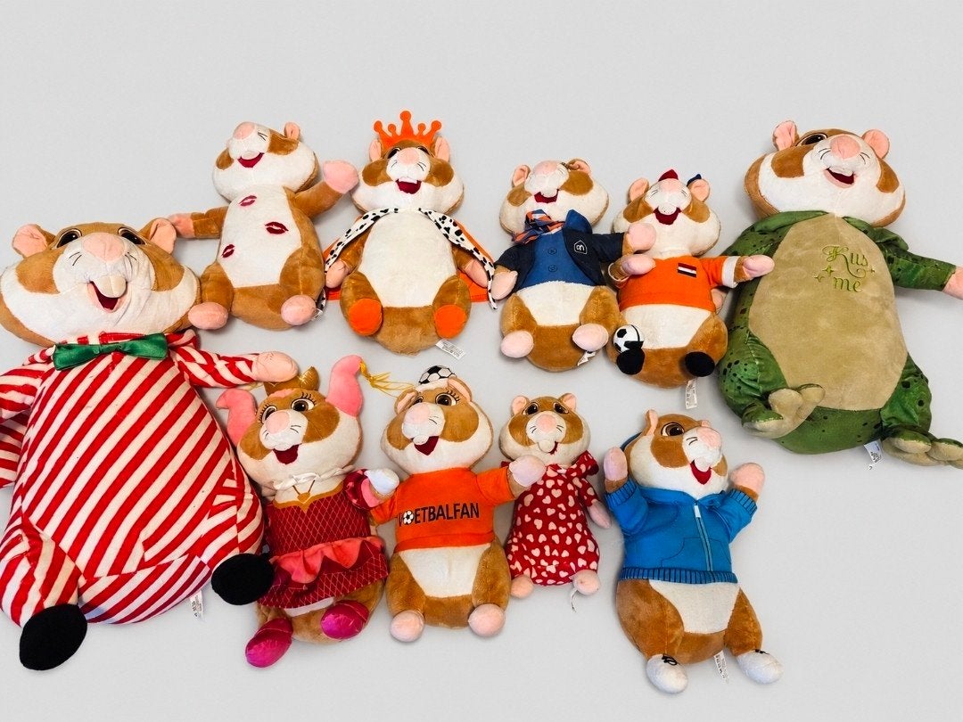 Albert Heijn Hamster knuffels - Diverse uitvoeringen, Ophalen, Gebruikt, Hamster, Middelgroot (20 tot 80 cm)
