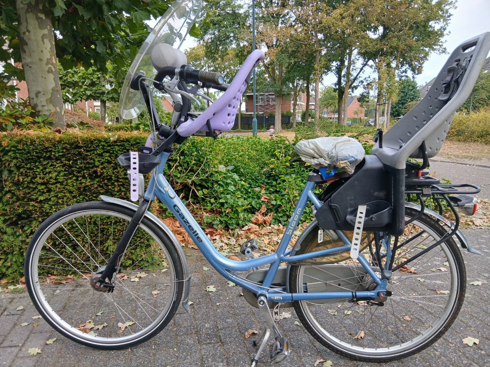 mamafiets met twee yepp zitjes, 2 zitjes, Gebruikt, Versnellingen, Ophalen