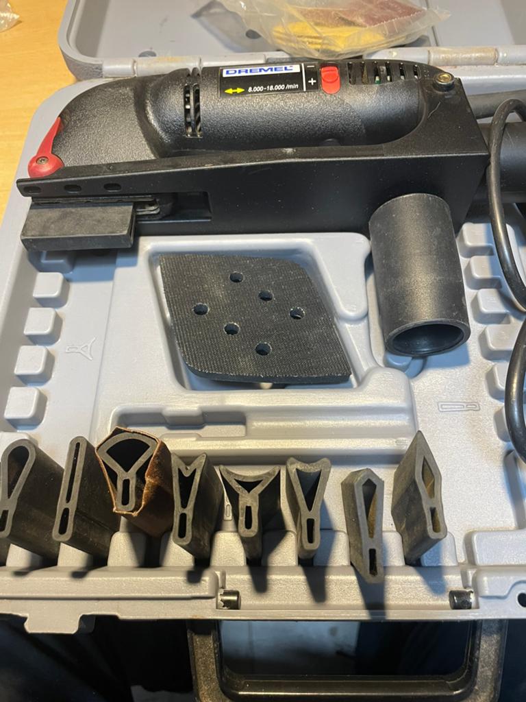 Dremel profiel schuurmachine, Ophalen of Verzenden, Gebruikt