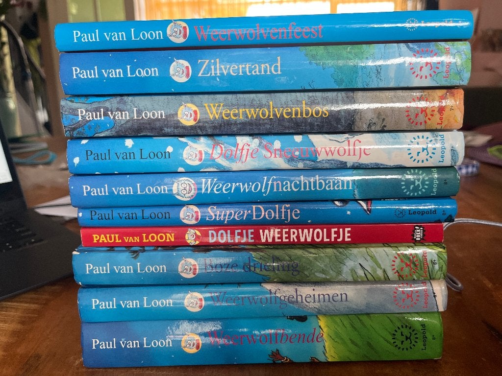 Paul van Loon Dolfje Weerwolfje boeken - 9-delen, Fictie algemeen, Paul van Loon, Nieuw, Ophalen of Verzenden