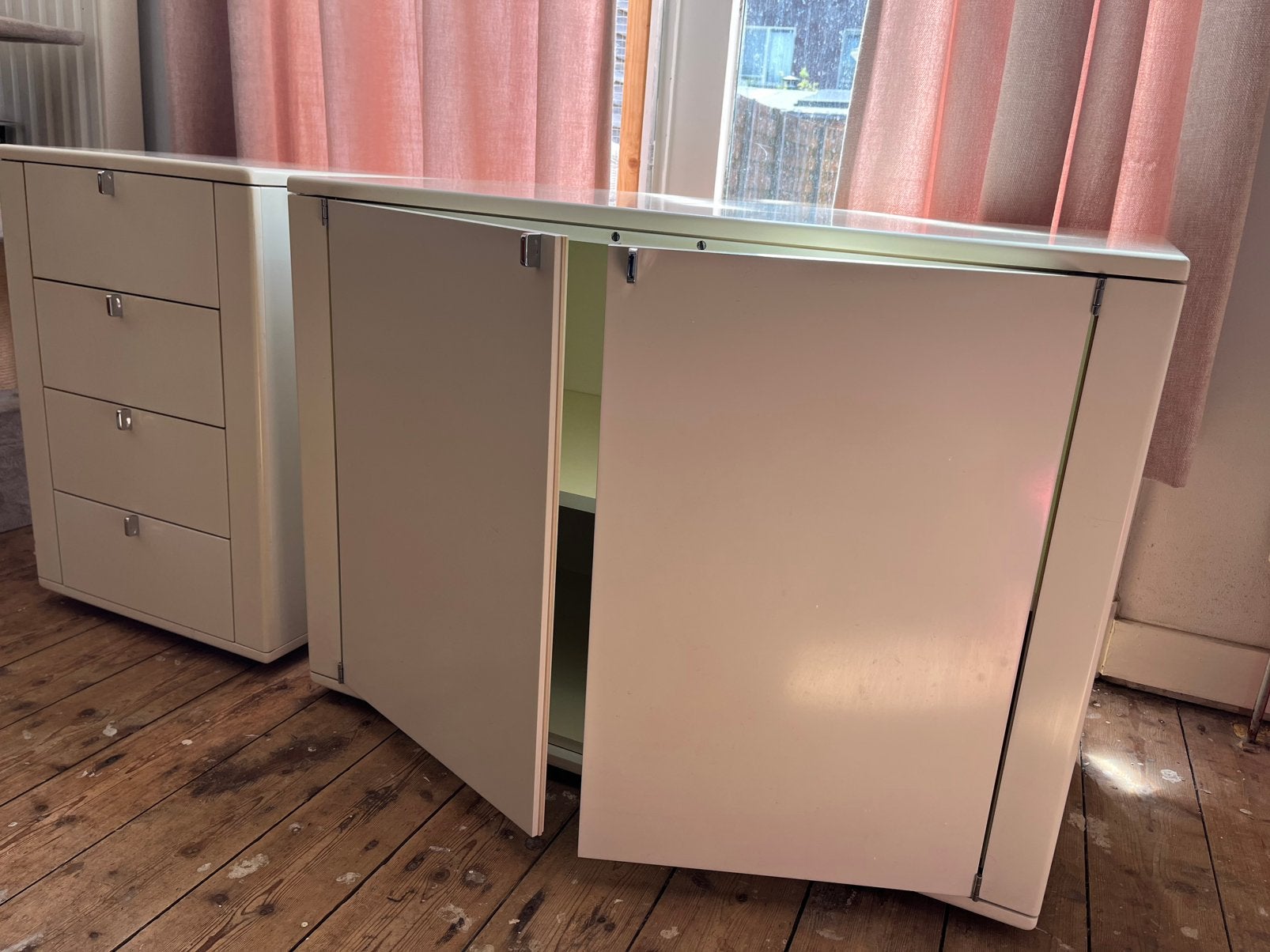 Kast Interlubke, wit., Huis en Inrichting, Kasten | Overige, Gebruikt, Ophalen