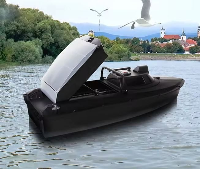 Voerboot Auto-Navigatie GPS Dieptemeter Fishfinder 2 Accu's!, Watersport en Boten, Ophalen of Verzenden, Nieuw, Overige typen