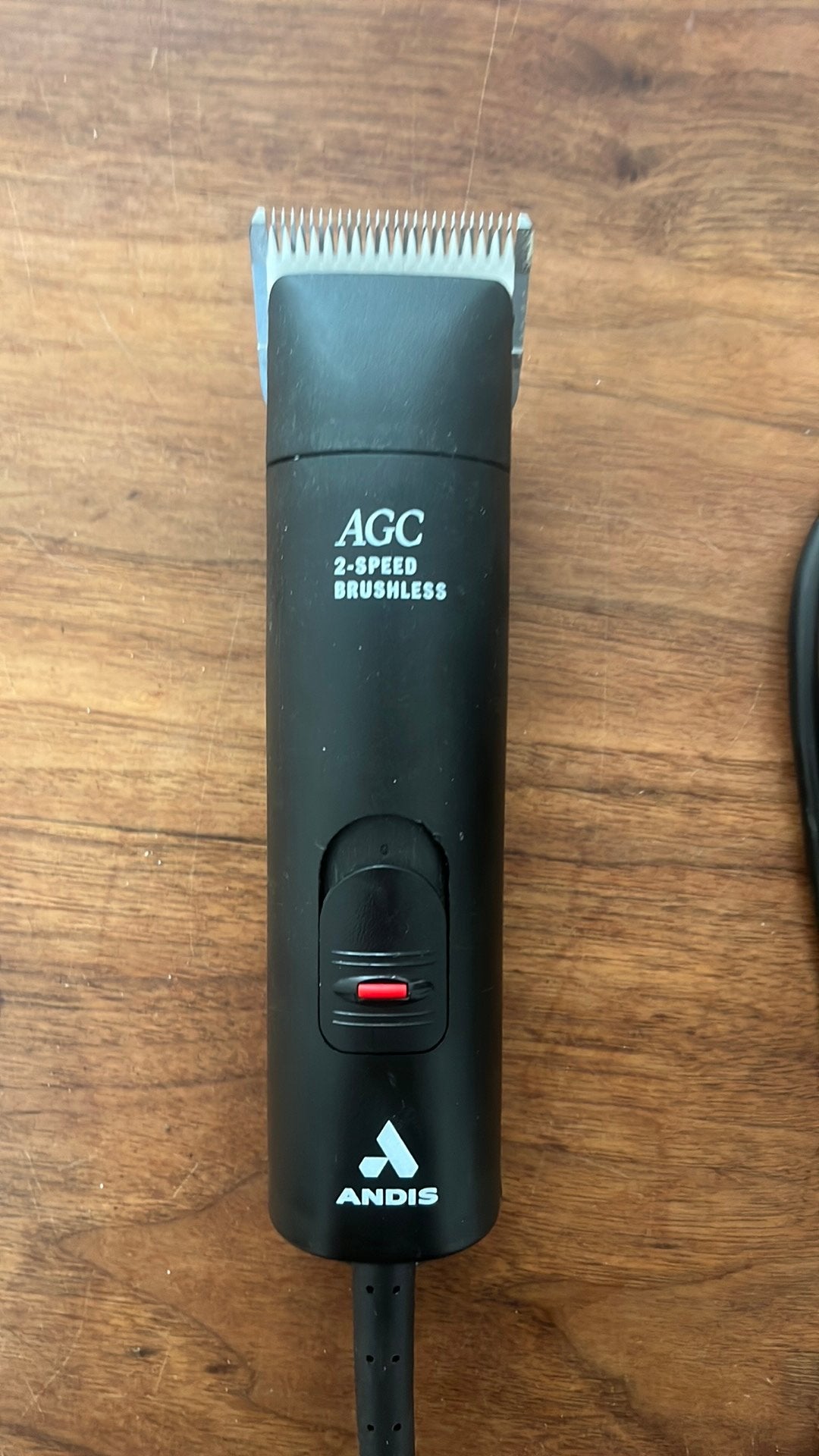 Andis tondeuse agc 2-speed brushless, Dieren en Toebehoren, Ophalen of Verzenden, Zo goed als nieuw