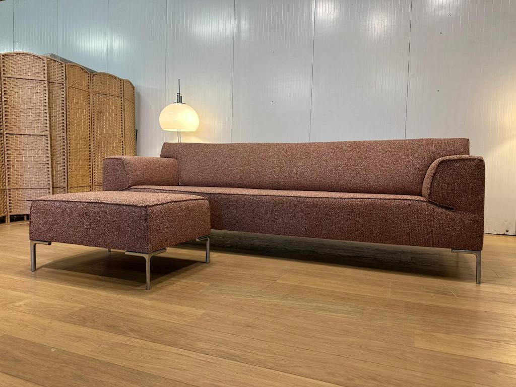 NIEUW Design on Stock Bloq 4-Zits + GARANTIE NP €7500, 250 tot 300 cm, 75 tot 100 cm, Ophalen of Verzenden, Rechte bank
