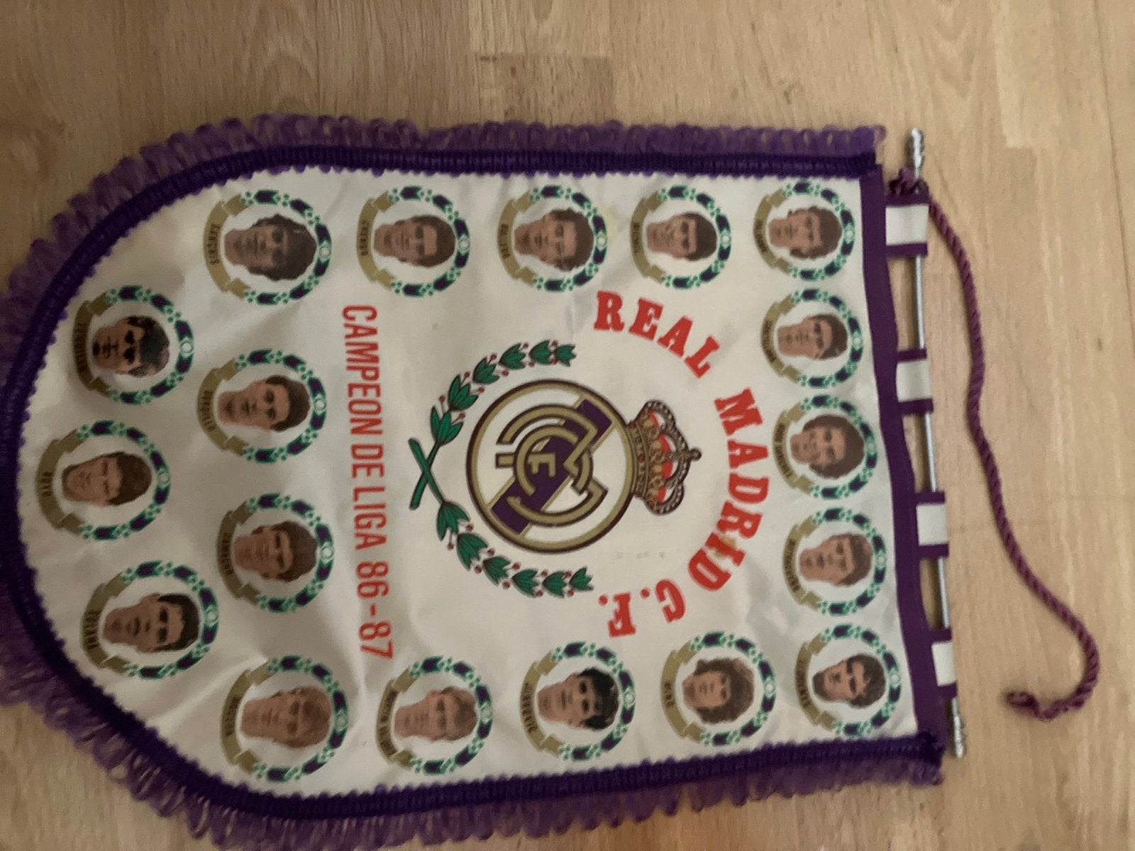 Vaantje Real Madrid 1986-1987, Ophalen of Verzenden