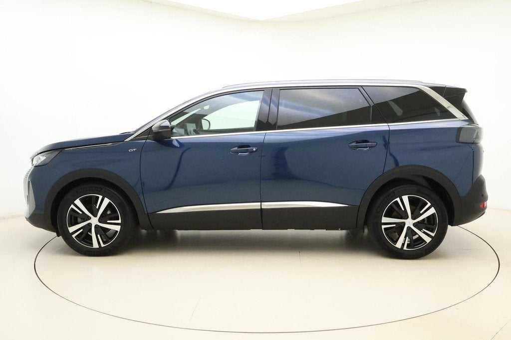 Peugeot 5008 1.2 Hybrid 136 GT | Focal Audio | Elektrische A, Auto's, Peugeot, 145 pk, Euro 6, 1199 cc, Blauw