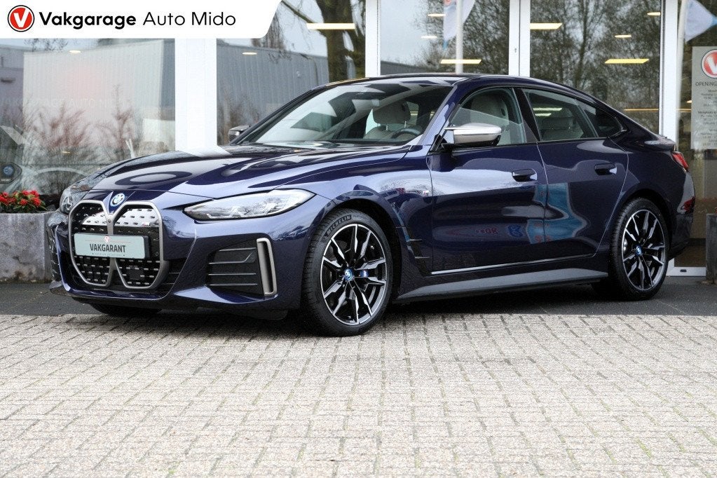 BMW i4 M50 High Executive | 1e eigenaar | 97% SoH Accu, I4, 0 cilinders, Gebruikt, Beige