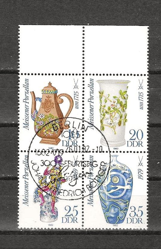 DDR 2667-2670, Ophalen of Verzenden, DDR, Gestempeld