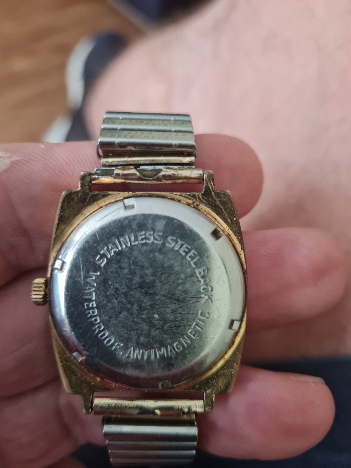 Classic herenhorloge (opwind), Ophalen of Verzenden, Staal, Overige merken, 1960 of later