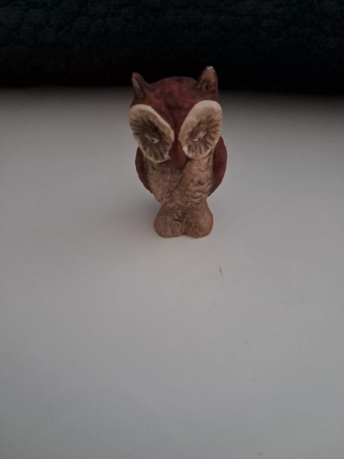 Vintage Goebel Miniatuur Uiltje -  Porselein Jaren 70, Ophalen of Verzenden