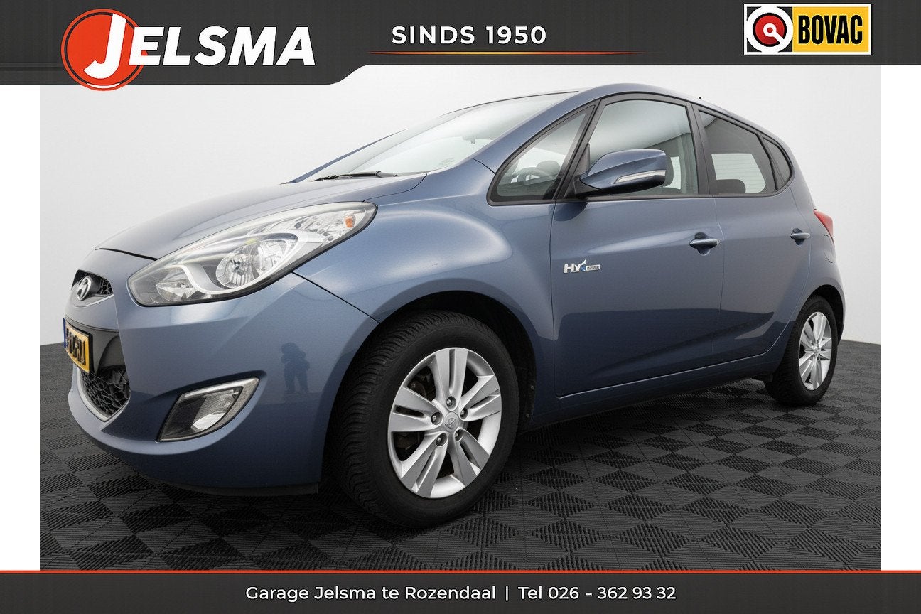 Hyundai ix20 1.4i i-Vision 90pk, Clima | Trekhaak (bj 2014), Auto's, Hyundai, Voorwielaandrijving, Euro 5, Stof, Gebruikt