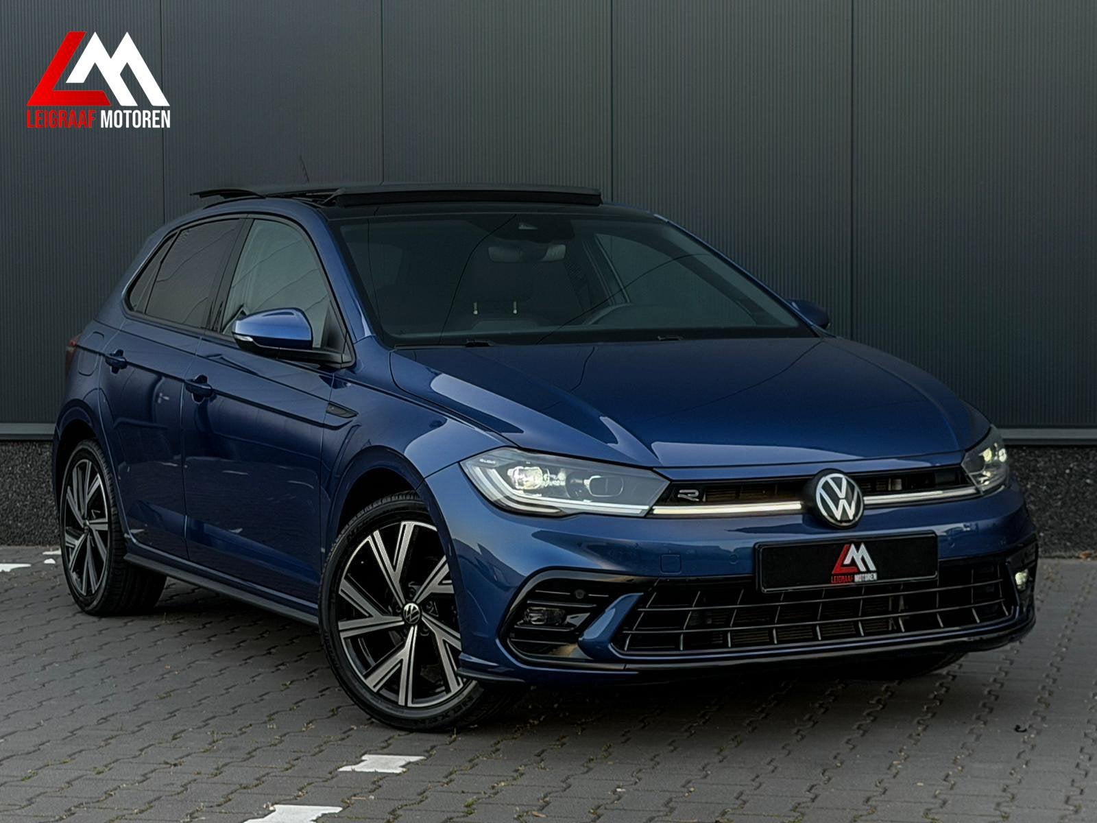 Volkswagen Polo 1.0 TSI - R line - Keyless  - Pano - VOL, 4 cilinders, Met garantie (alle), Bedrijf, Dealer onderhouden