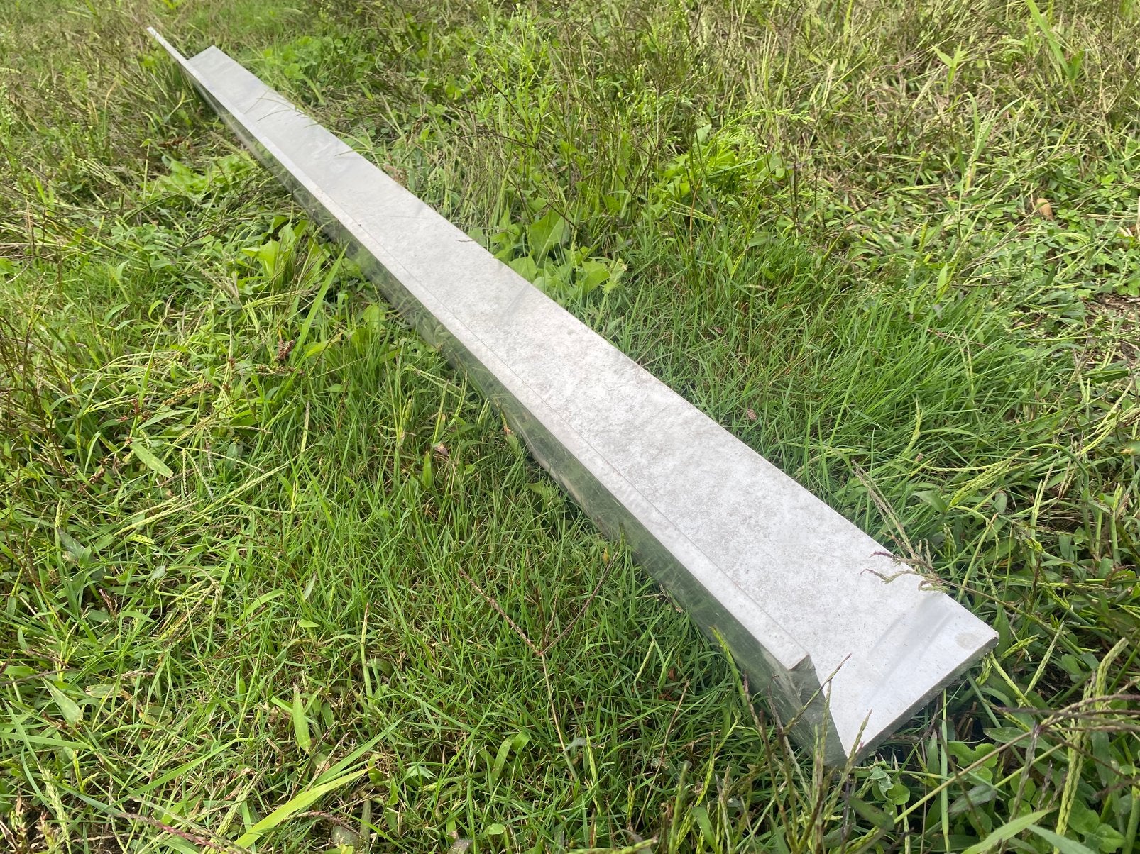 Aluminium hoekprofiel 100x100x10 - 2060, Doe-het-zelf en Verbouw, Metalen, Ophalen, Zo goed als nieuw, Aluminium