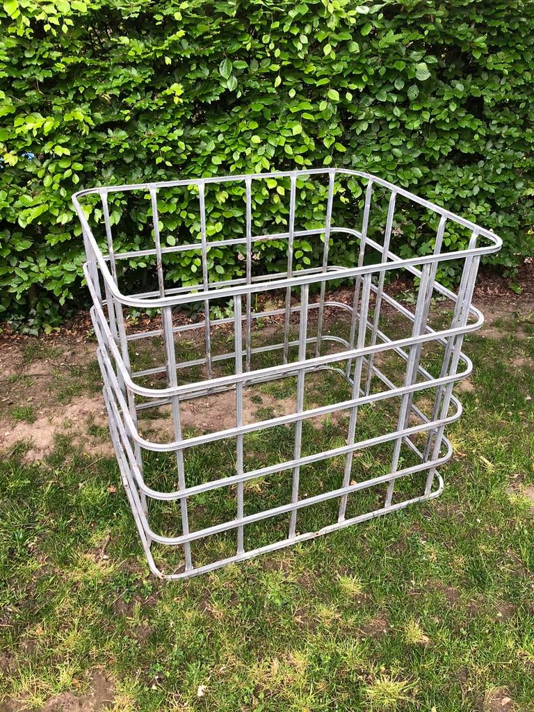 IBC krat frame 2x plus vloeistoftank opengezaagd, Doe-het-zelf en Verbouw, Ophalen, 100 cm of meer, 60 cm of meer, Zo goed als nieuw