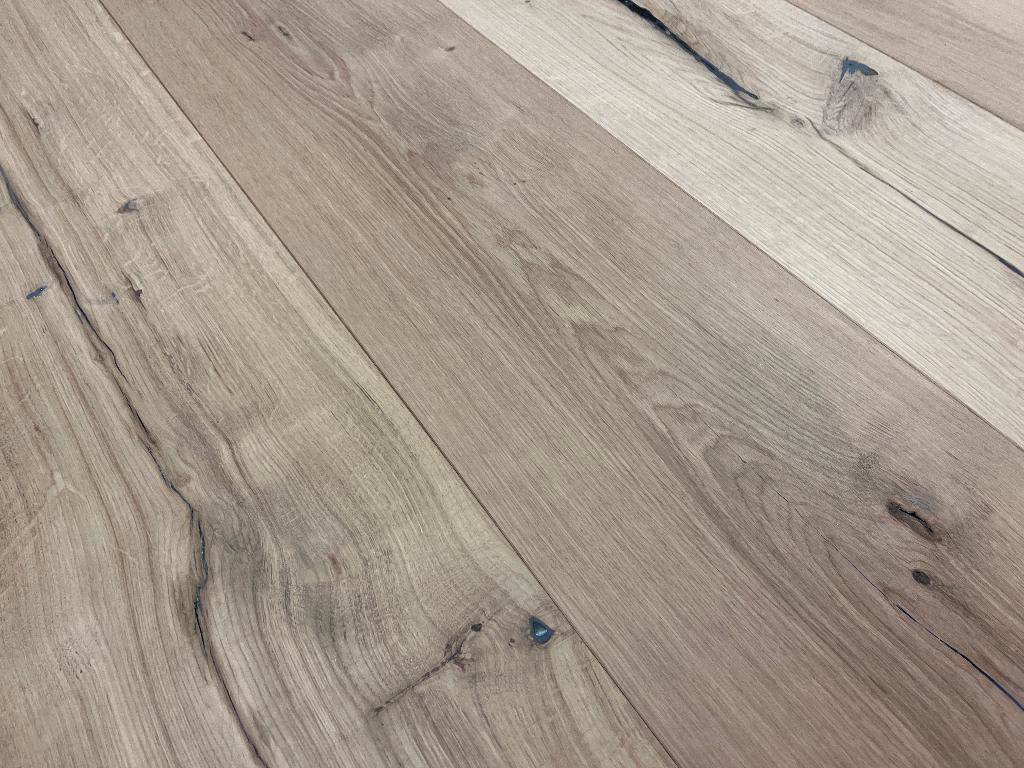 Eiken lamelparket vloeren Nature 235mm breed , grote partij, Ophalen of Verzenden, Nieuw, 75 m² of meer, Parket