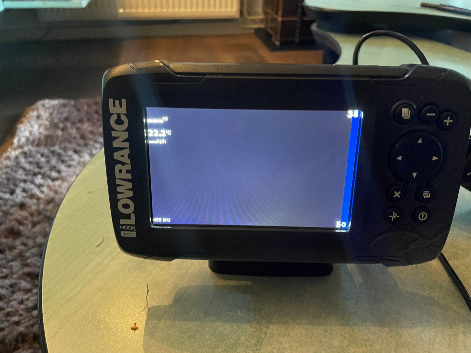 Lowrance hook 5 hdi, Ophalen of Verzenden, Zo goed als nieuw, Kaartplotter of Fish Finder