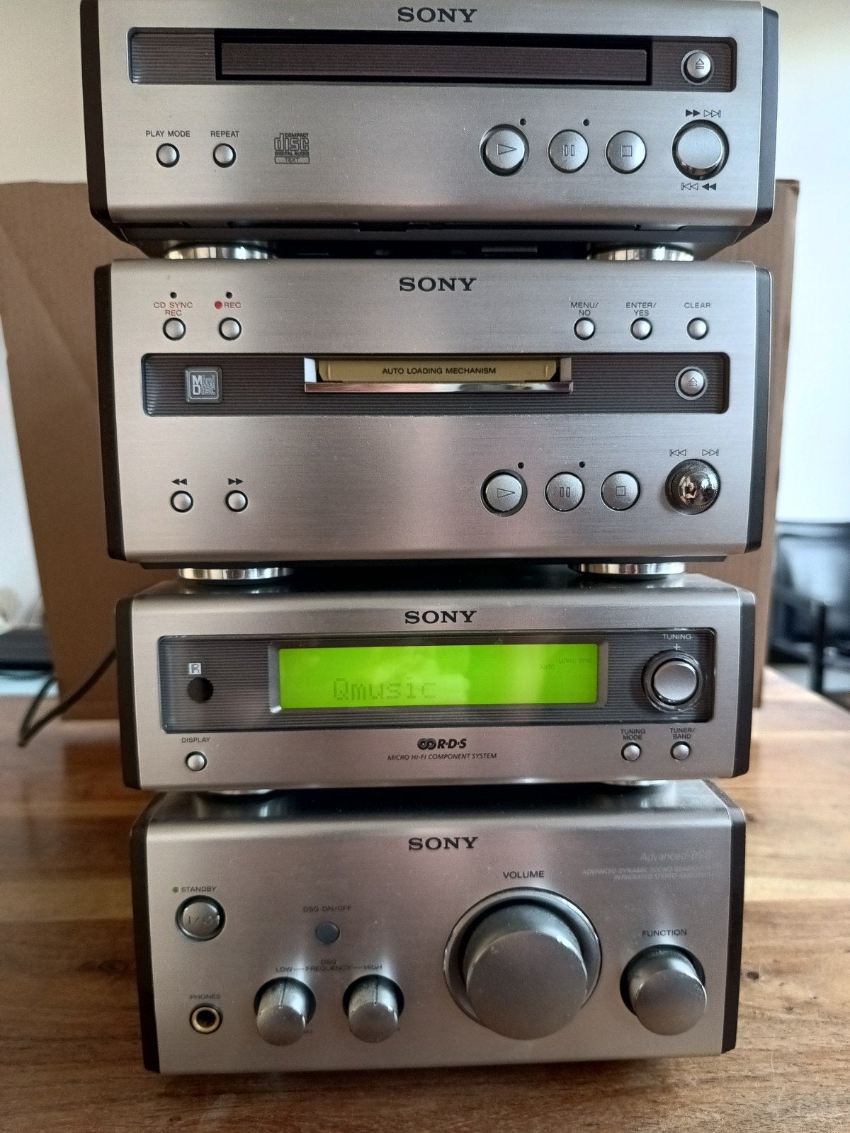 Sony Micro Hi-Fi Component Systeem - Compleet, Gebruikt, Ophalen of Verzenden, Sony, Microset