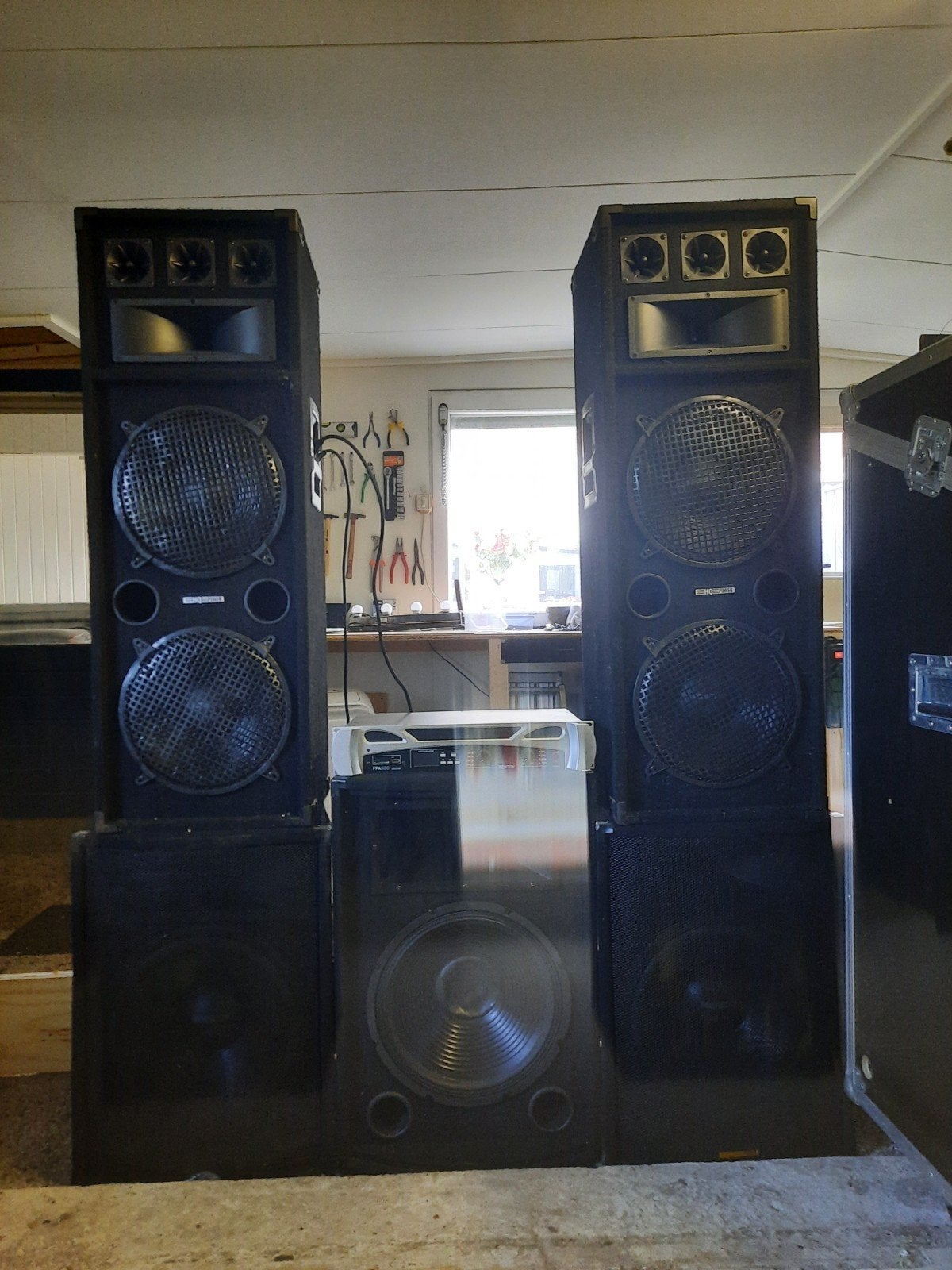 goede speaker set hq power, Ophalen, Audio