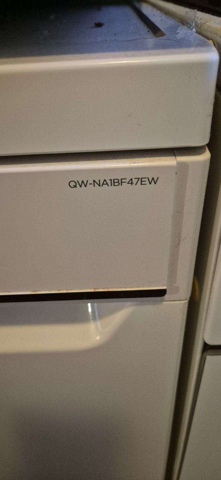 Sharp QW-NA1BF47EW Vrijstaande Vaatwasser, Witgoed en Apparatuur, Ophalen, Gebruikt, 60 cm of meer, Vrijstaand