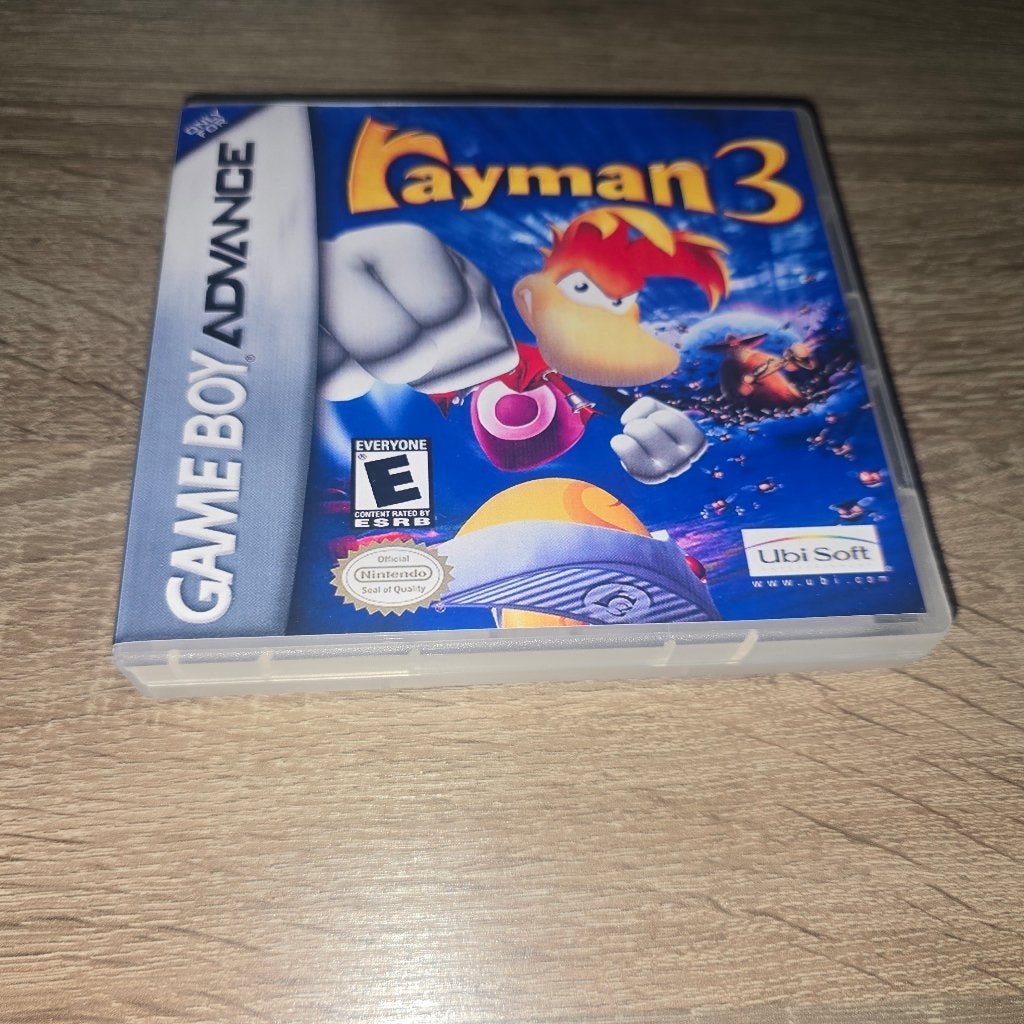 Rayman 3 Game Boy Advance GBA Game Case, Avontuur en Actie, 1 speler, Ophalen of Verzenden, Zo goed als nieuw