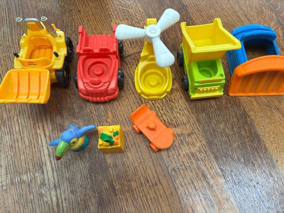 Mattel fisher price little people divers accessoires auto, Ophalen of Verzenden, Gebruikt, Auto of Voertuig