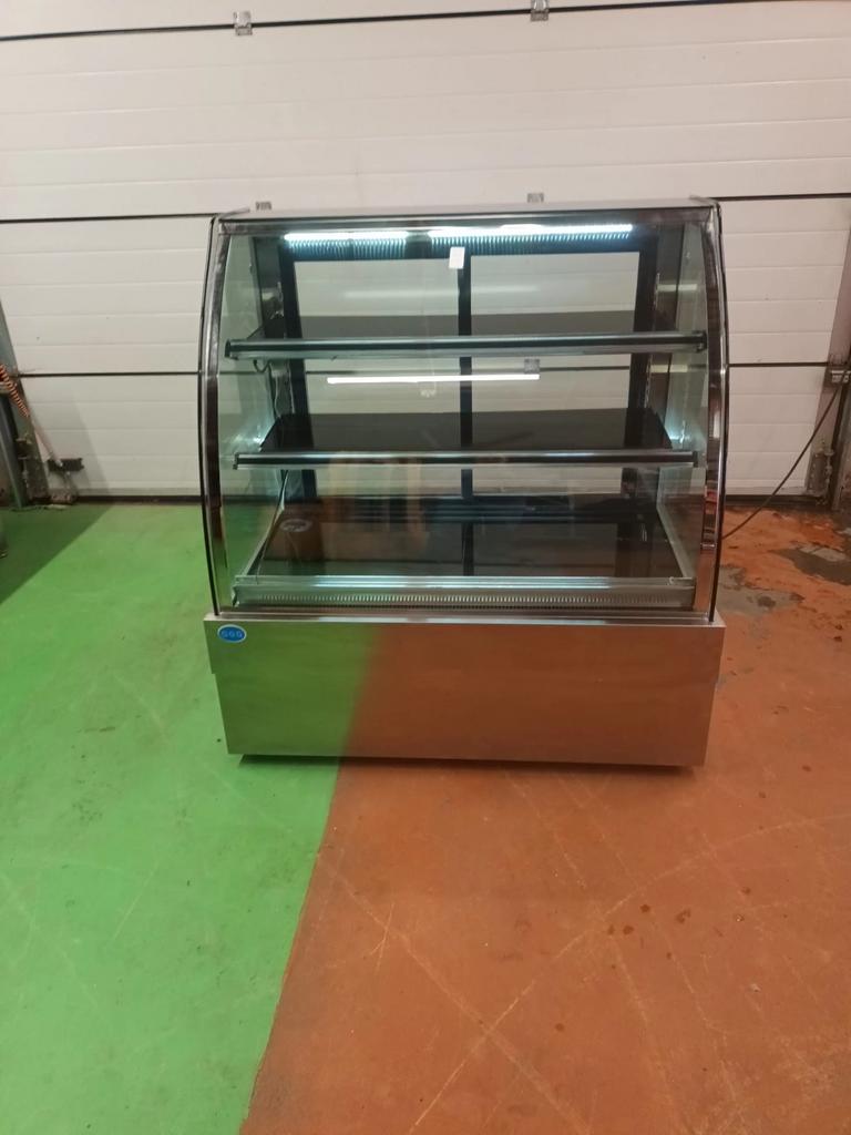 Vitrinekoelkast gebaksvitrine Horeca koeltoonbank koeling, Ophalen