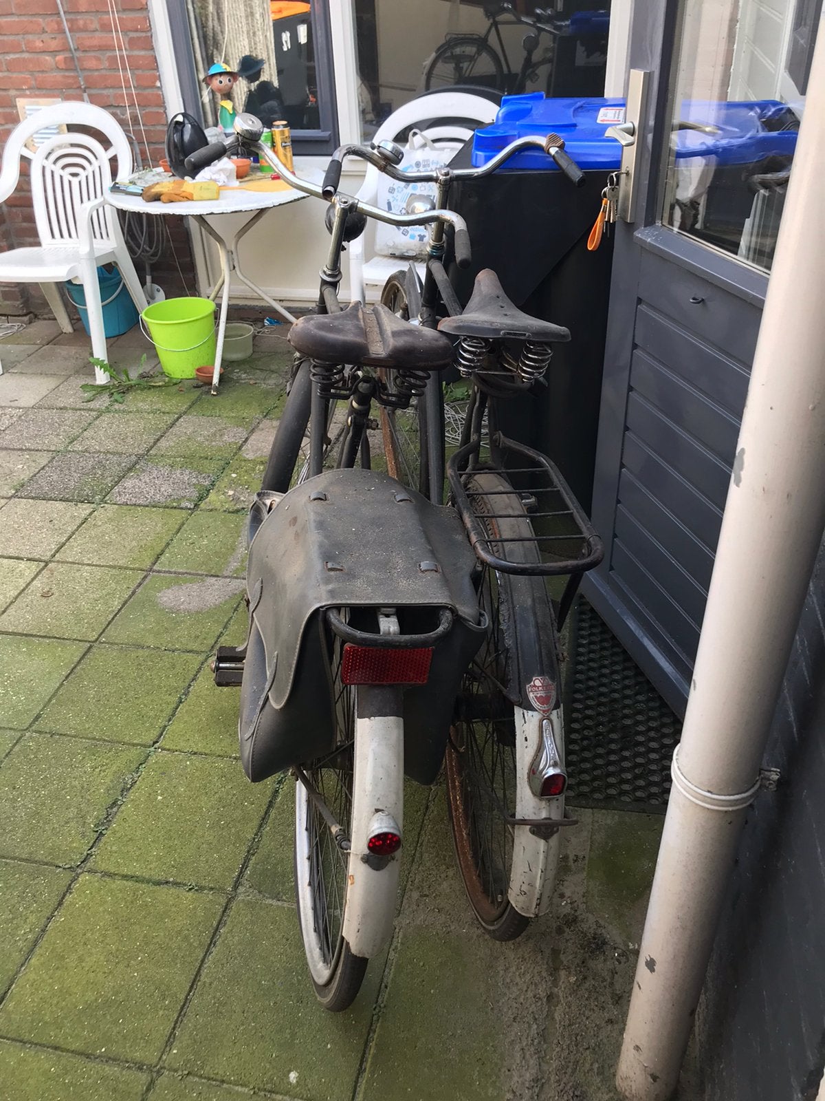 Oldtimer fietsen, 59 cm of meer, Ophalen, Trommelrem, Jaren '50