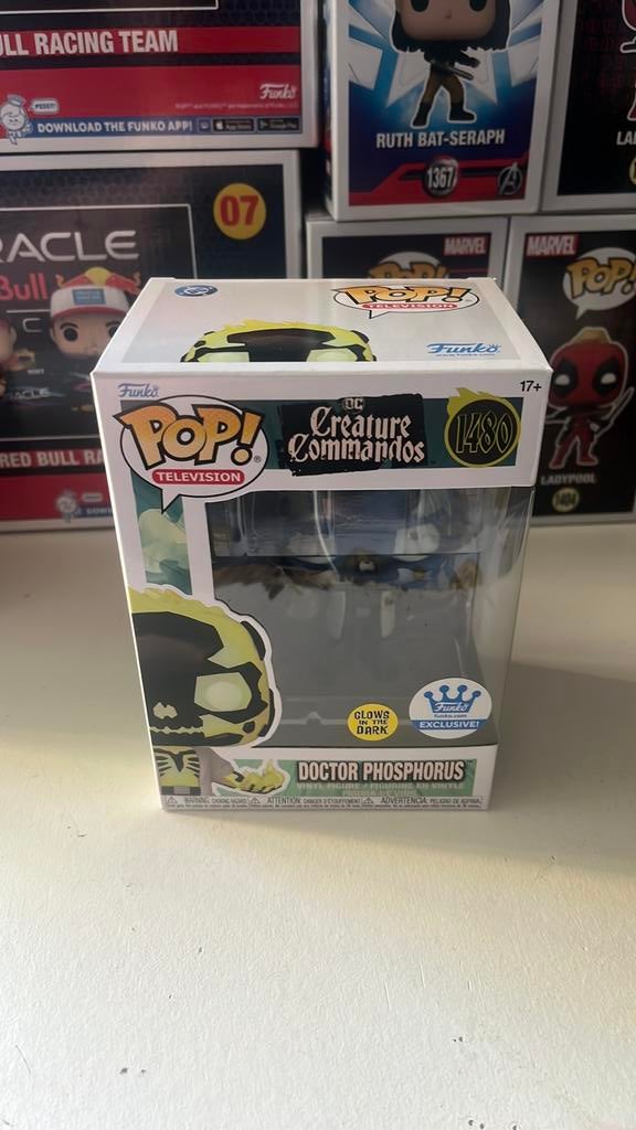 Doctor phosphorus funko pop, Ophalen of Verzenden, Zo goed als nieuw