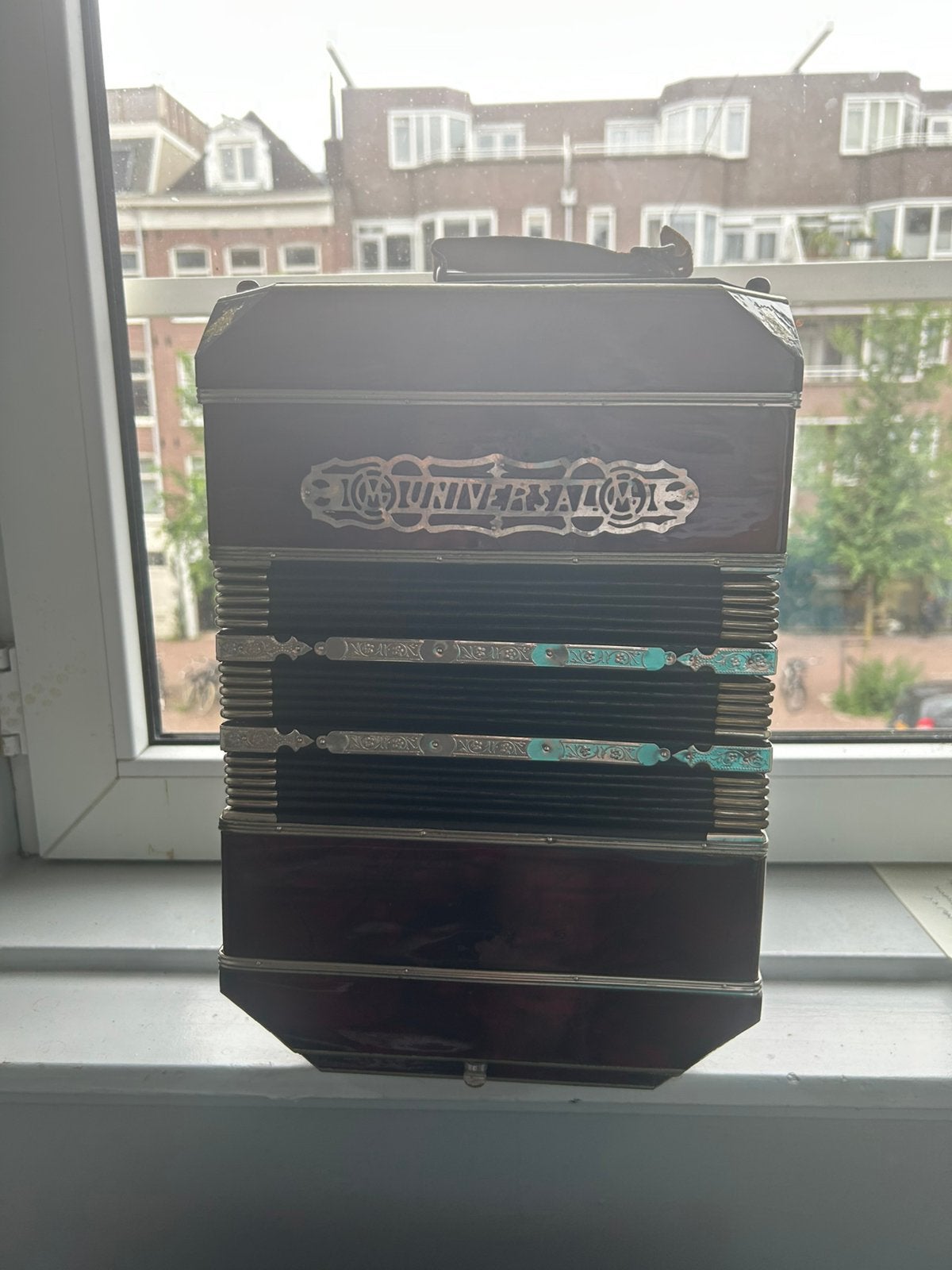 Universal Bandoneon, Muziek en Instrumenten, Accordeons, Overige formaten, Met koffer, Zo goed als nieuw, Ophalen