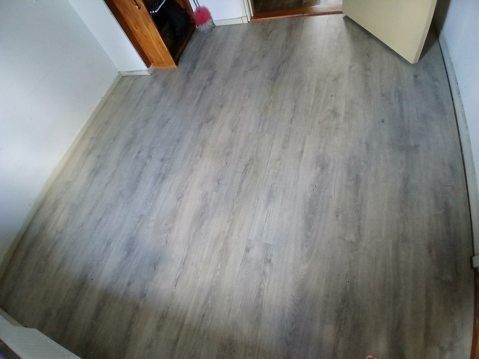 Mooie grijze laminaatvloer,, Ophalen, 30 cm of meer, Gebruikt, 5 tot 10 m²