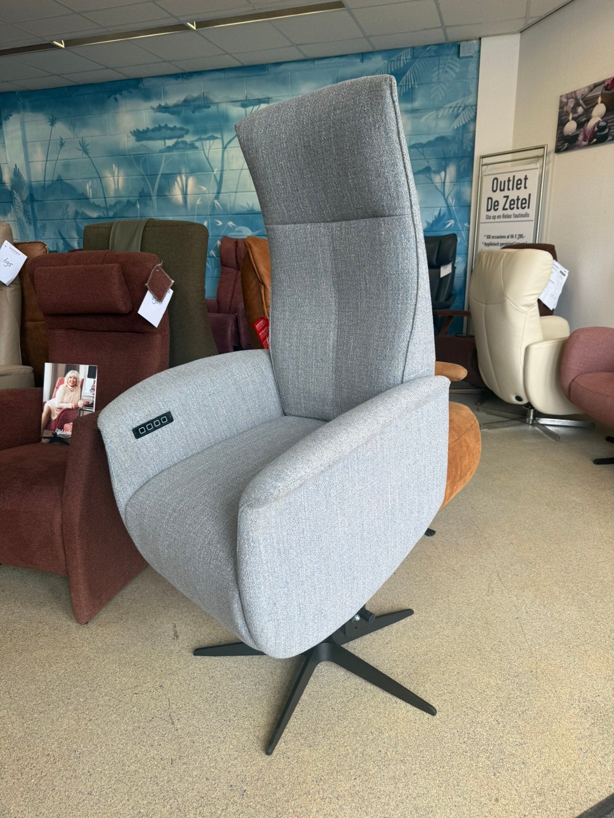 Staopstoel relaxfauteuil De Toekomst gratis bezorging, Ophalen of Verzenden, Zo goed als nieuw, Ruim 100 fauteuils van alleen kwaliteits merken