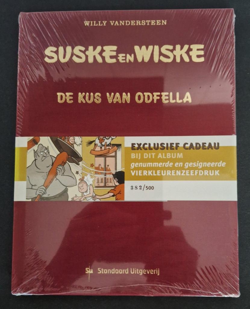 Suske en Wiske, De kus van Odfella, nr. 382 / 500, Willy Vandersteen, Eén stripboek, Nieuw, Ophalen of Verzenden