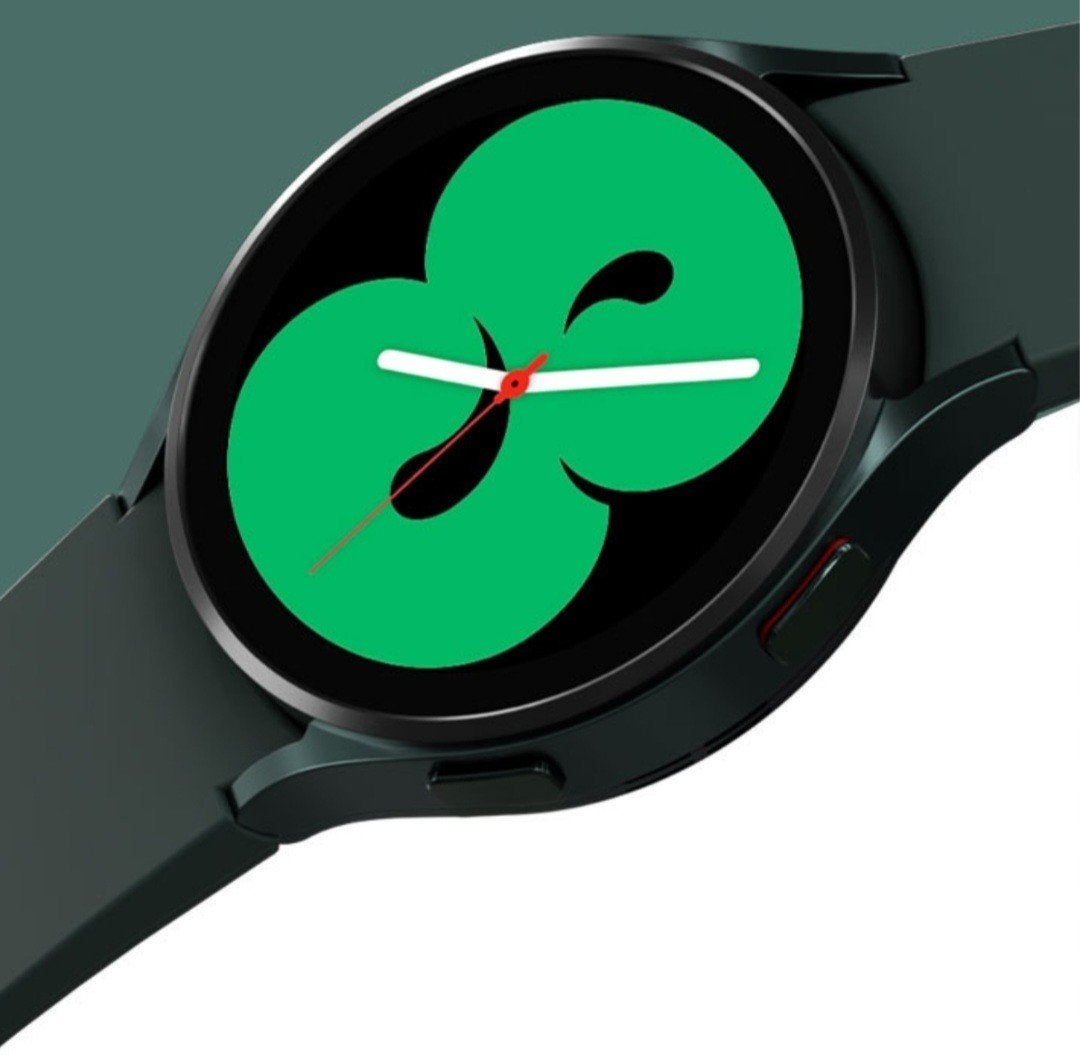 Samsung Galaxy Watch4 met oplader en 3 extra bandjes, Ophalen of Verzenden, Zo goed als nieuw, Zwart, Android