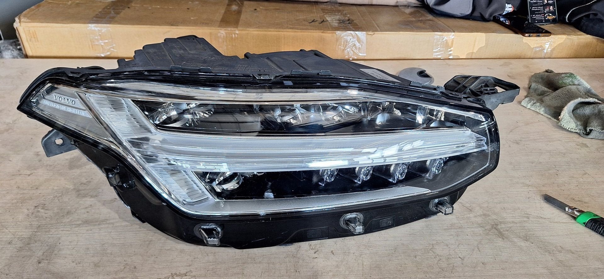 Volvo XC90 koplamp 32404716, Auto-onderdelen, Verlichting, Gebruikt, -, -, Ophalen of Verzenden