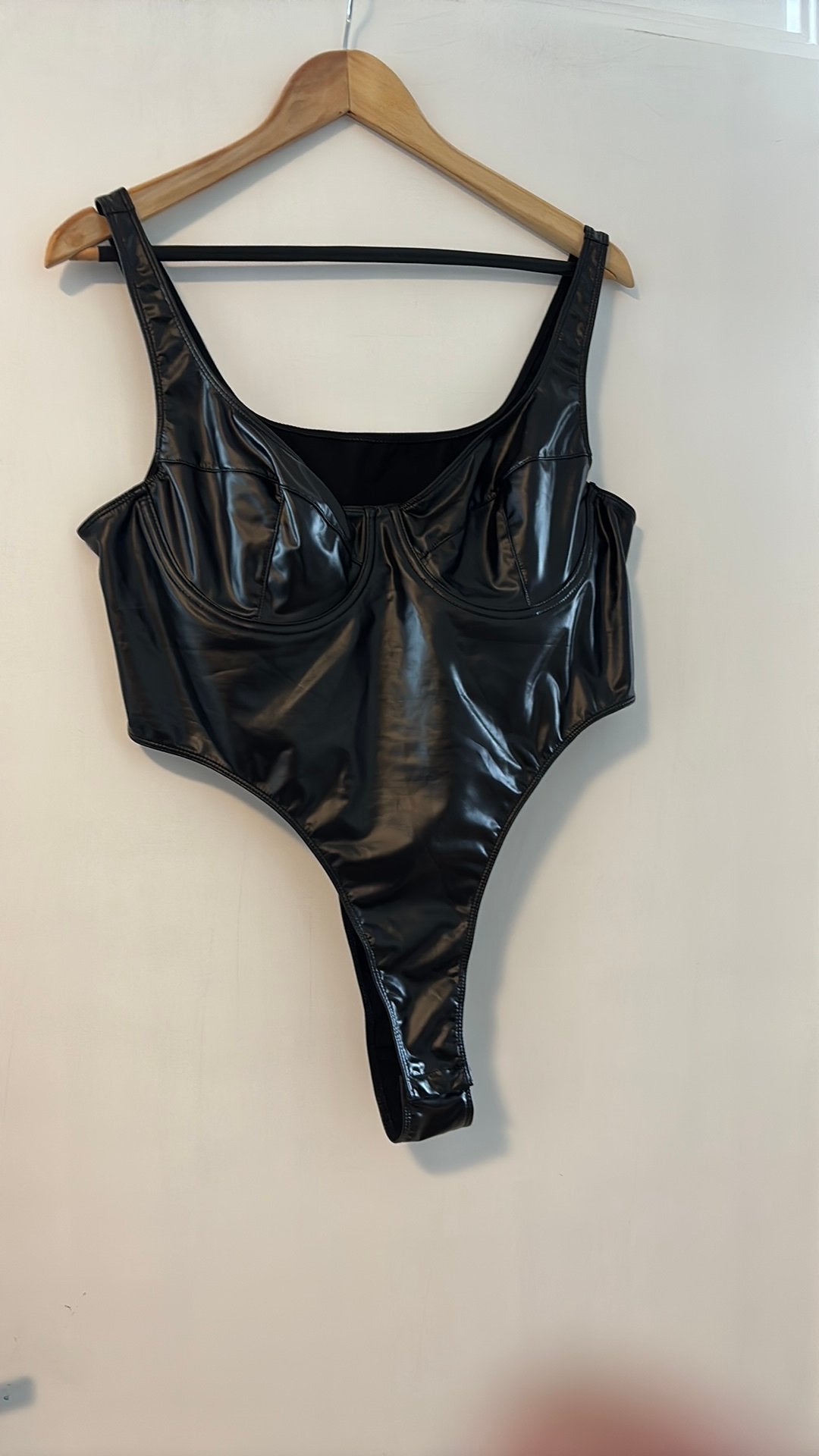 Wetlook body, Ophalen of Verzenden, Zwart, Body of Korset