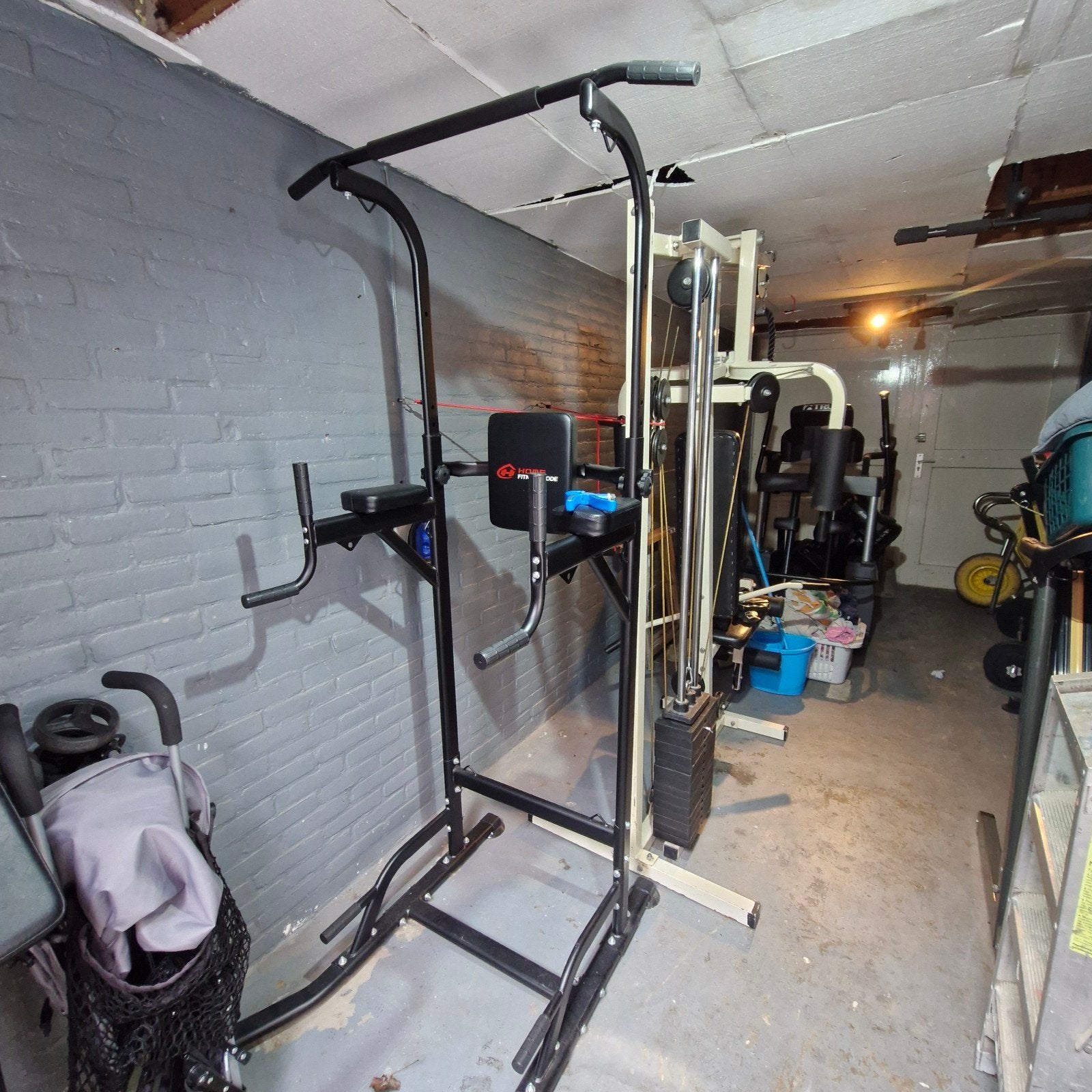 Power Tower / Dip Station / Optrekstang, Sport en Fitness, Fitnessapparatuur, Ophalen