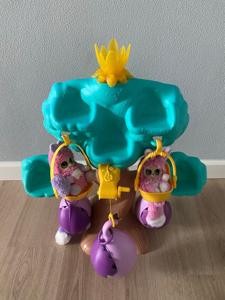 Bush Baby World boom met 5 schone knuffeltjes, Ophalen, Overige merken, Overige karakters, Met licht