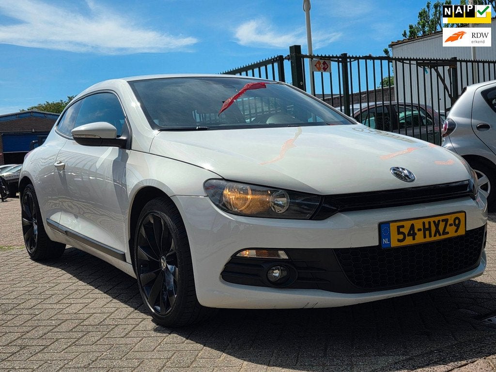 Volkswagen Scirocco 2.0 TSI Zeer netjes 200pk airco cruis co, Auto's, Volkswagen, Bedrijf, Te koop, Scirocco, ABS, Airbags, Airconditioning