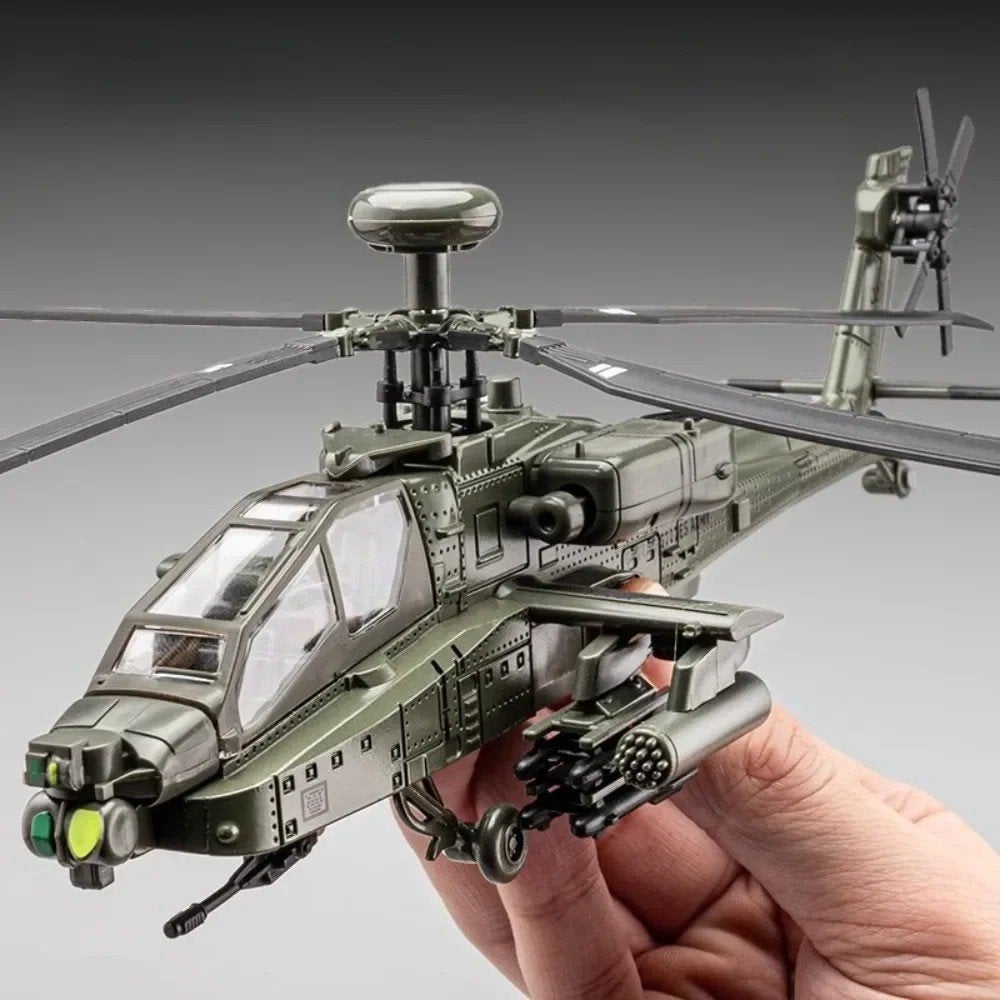 DieCast schaalmodel AH-64 Apache van metaal (1:32), Ophalen of Verzenden, Nieuw, Groter dan 1:72, Overige merken